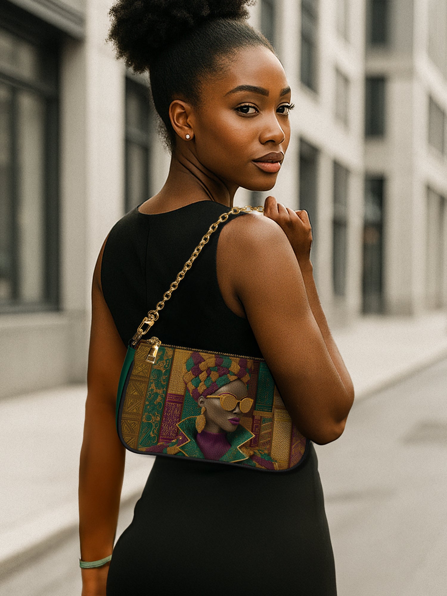 Emerald Authority Classic Zip Pochette QR0XD441