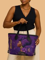 Empress Purple Classic Shopper Tote