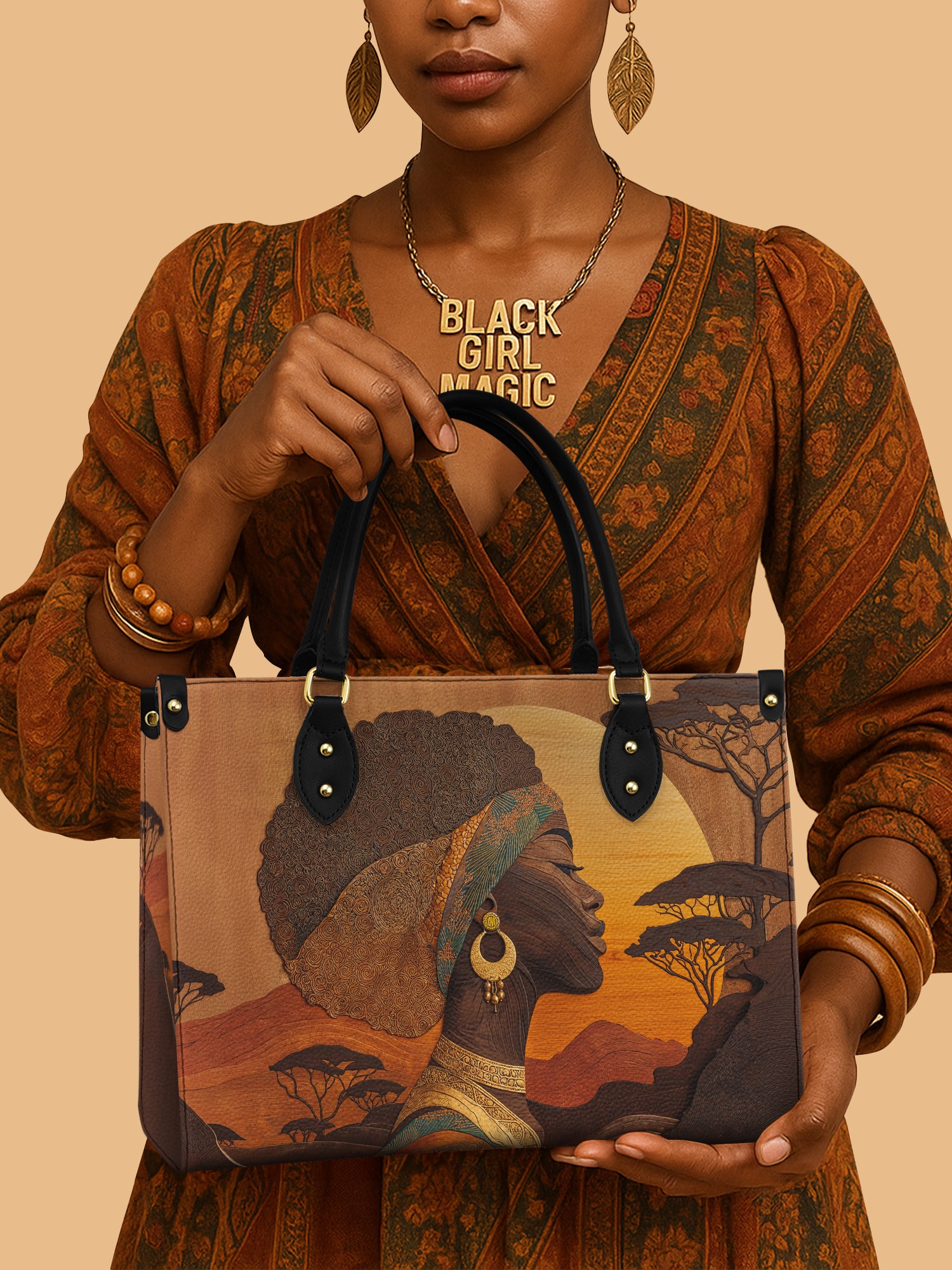 Nature's Empress Premium Leather Handbag QR0TD115