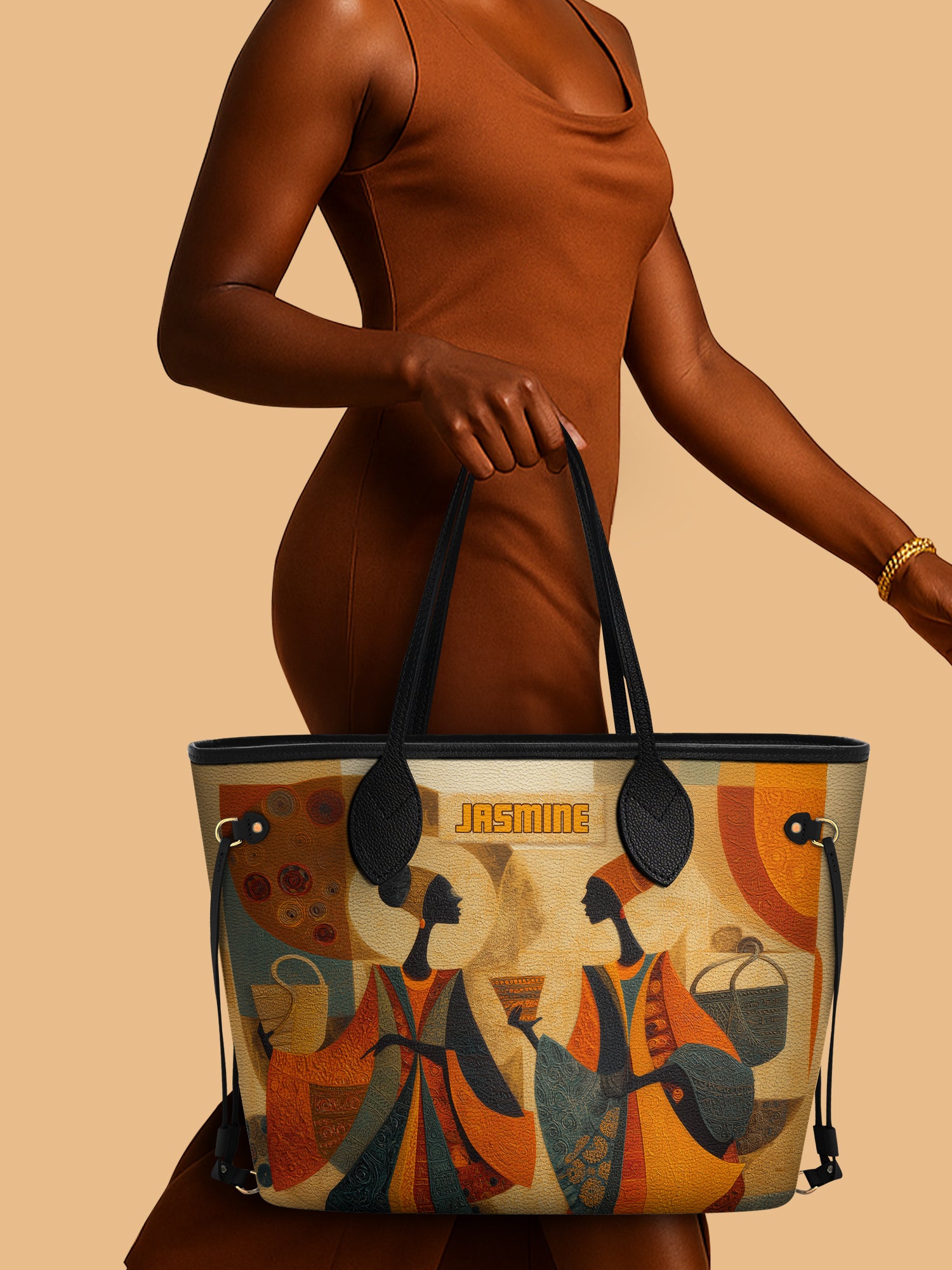 African Spirit Classic Shopper Tote