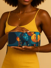 Echo Of Tribe Slimline Zippy Wallet QR0TV184