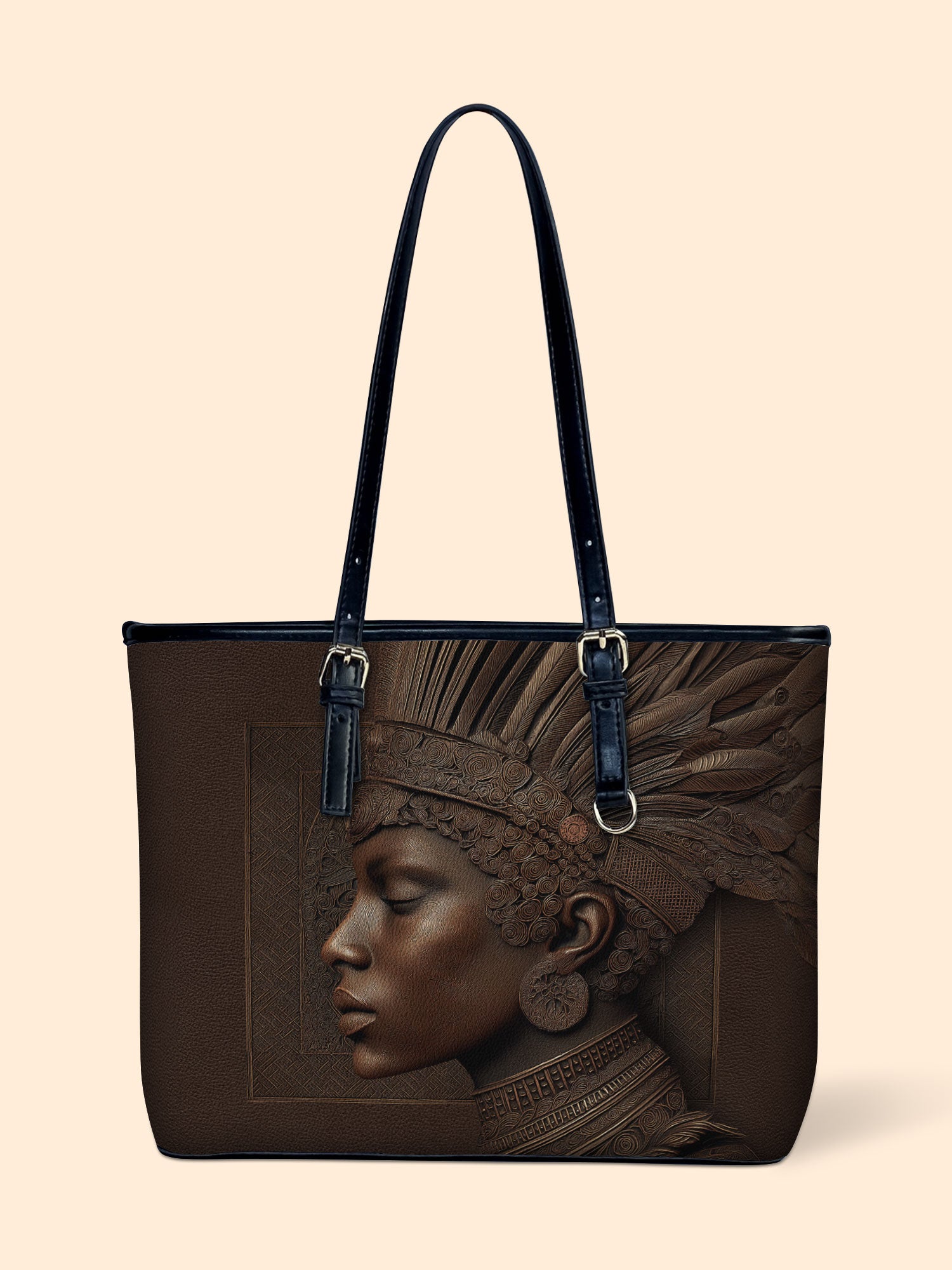 Back to Africa V1 Leather Bucket Bag QR0XD730