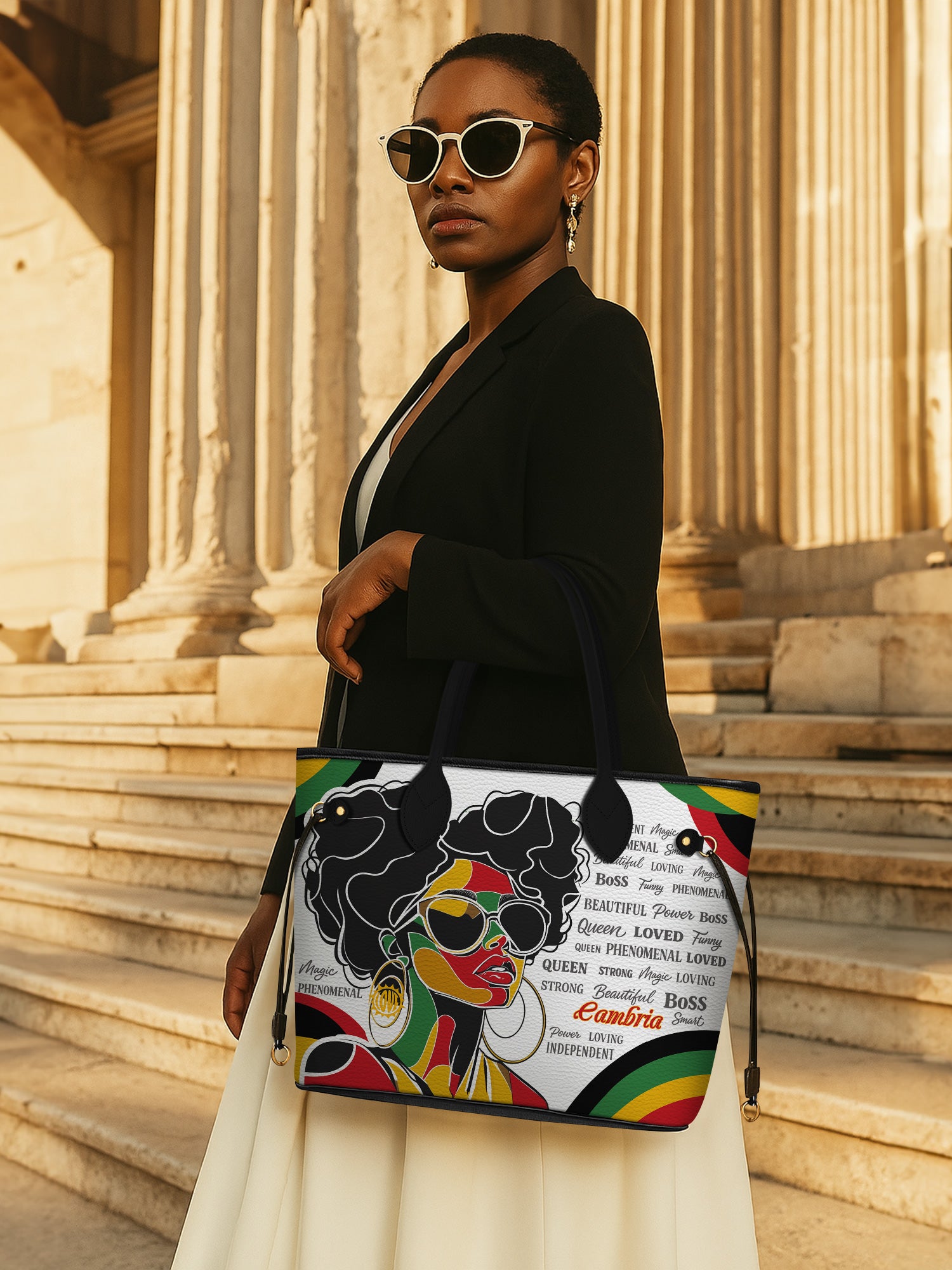 Queen Power Classic Shopper Tote