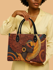 Royal Vision Premium Leather Handbag QR0TD313