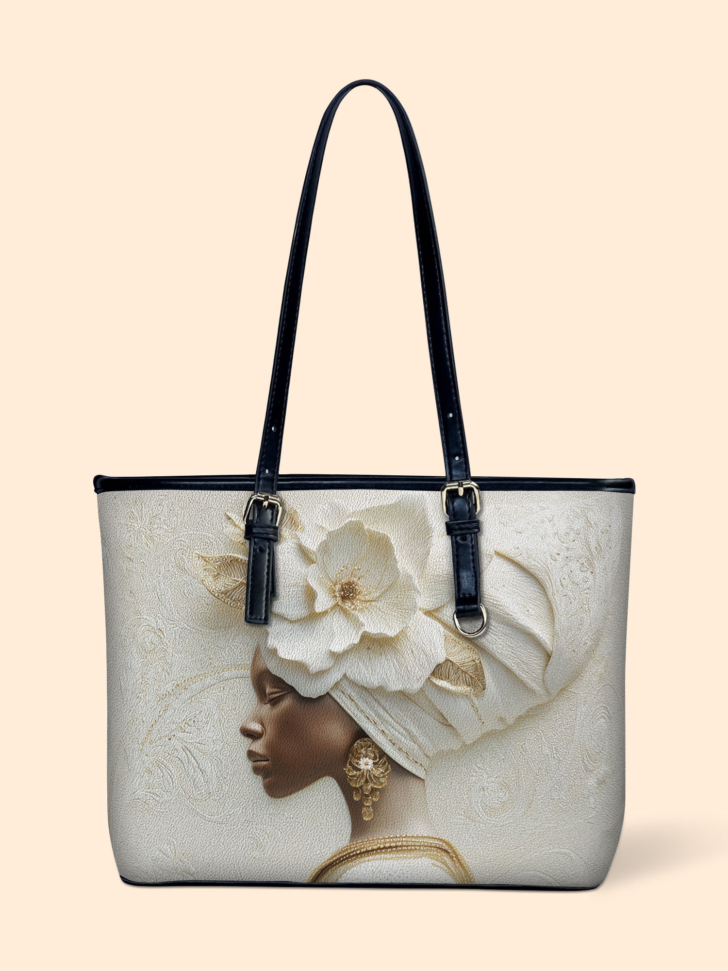 Pearl Serenity Leather Bucket Bag QR0TV193