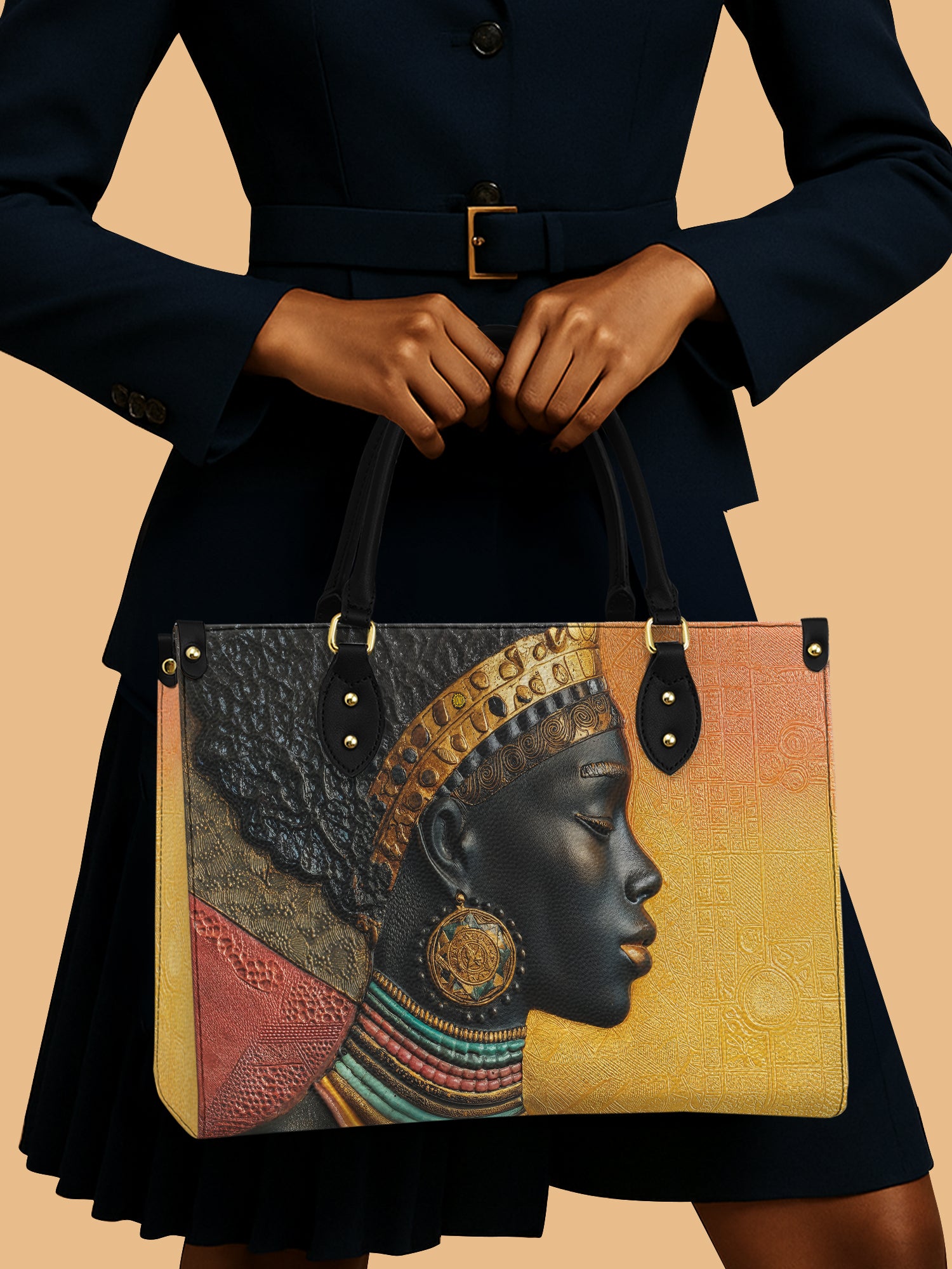 Born Grand Premium Leather Handbag QR0XD260