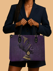 Amethyst Queen Premium Leather Handbag QR0TV170