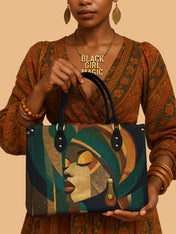 Velvet Ritual Premium Leather Handbag QR0XD514