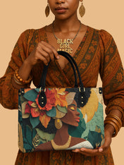 Tropical Empress Premium Leather Handbag QR0TV077