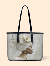 Luminous Bloom Leather Bucket Bag QR0TV192