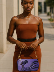 Violet Flow Classic Zip Pochette QR0XD436