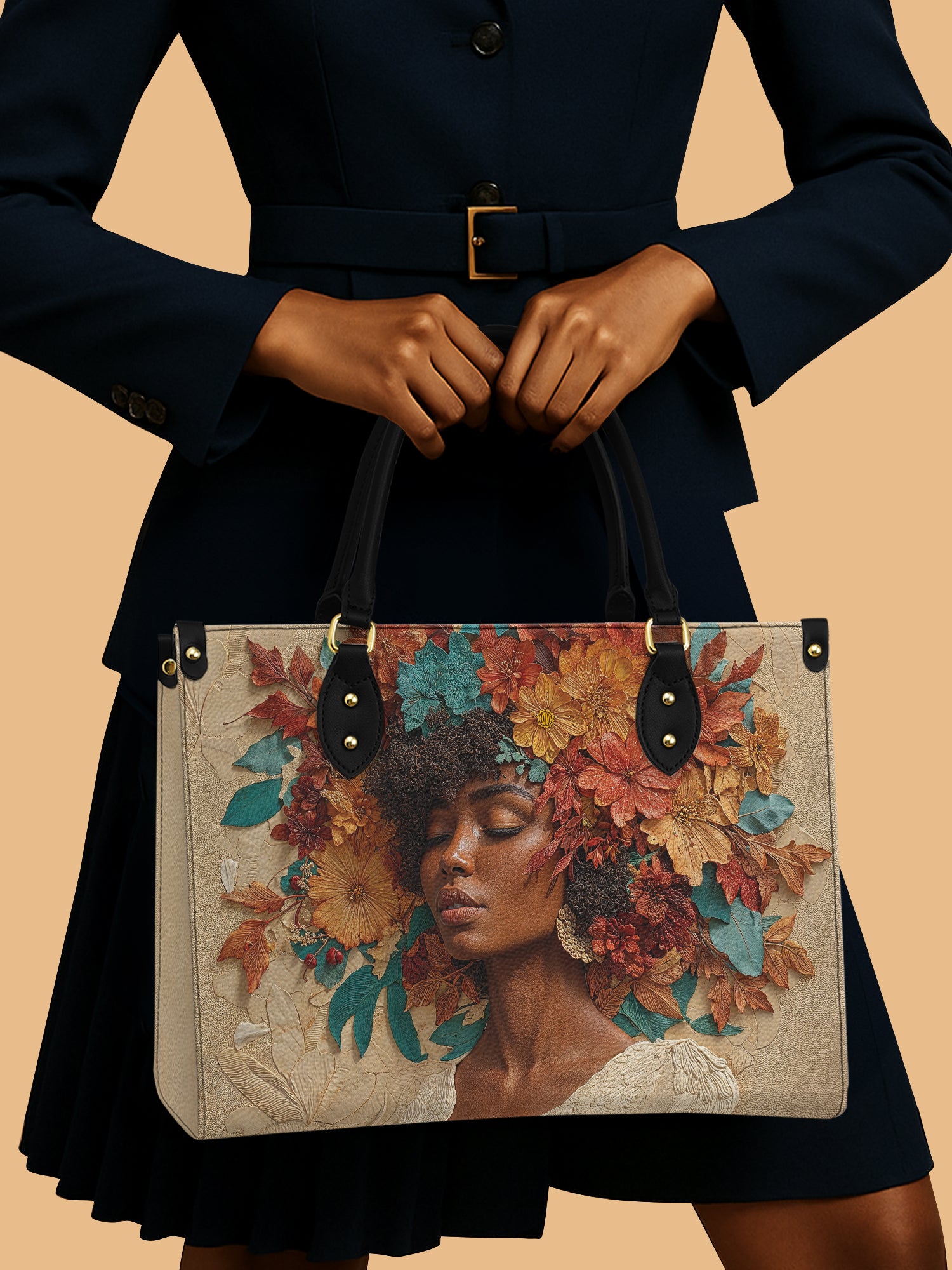 Whispers of Nature Premium Leather Handbag QR0HH071