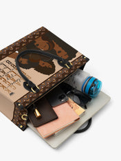 Love Joy History Premium Leather Handbag