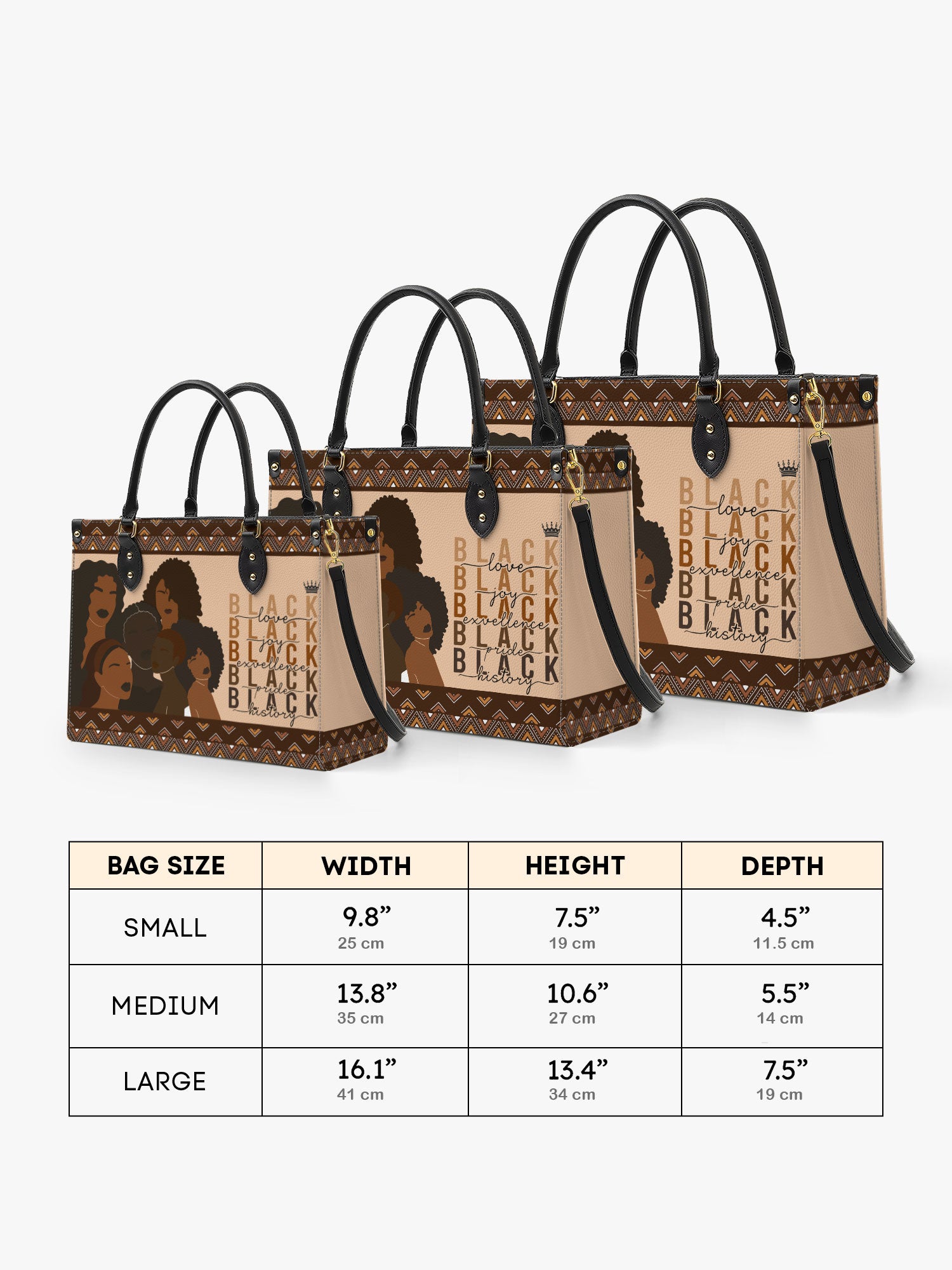 Love Joy History Premium Leather Handbag