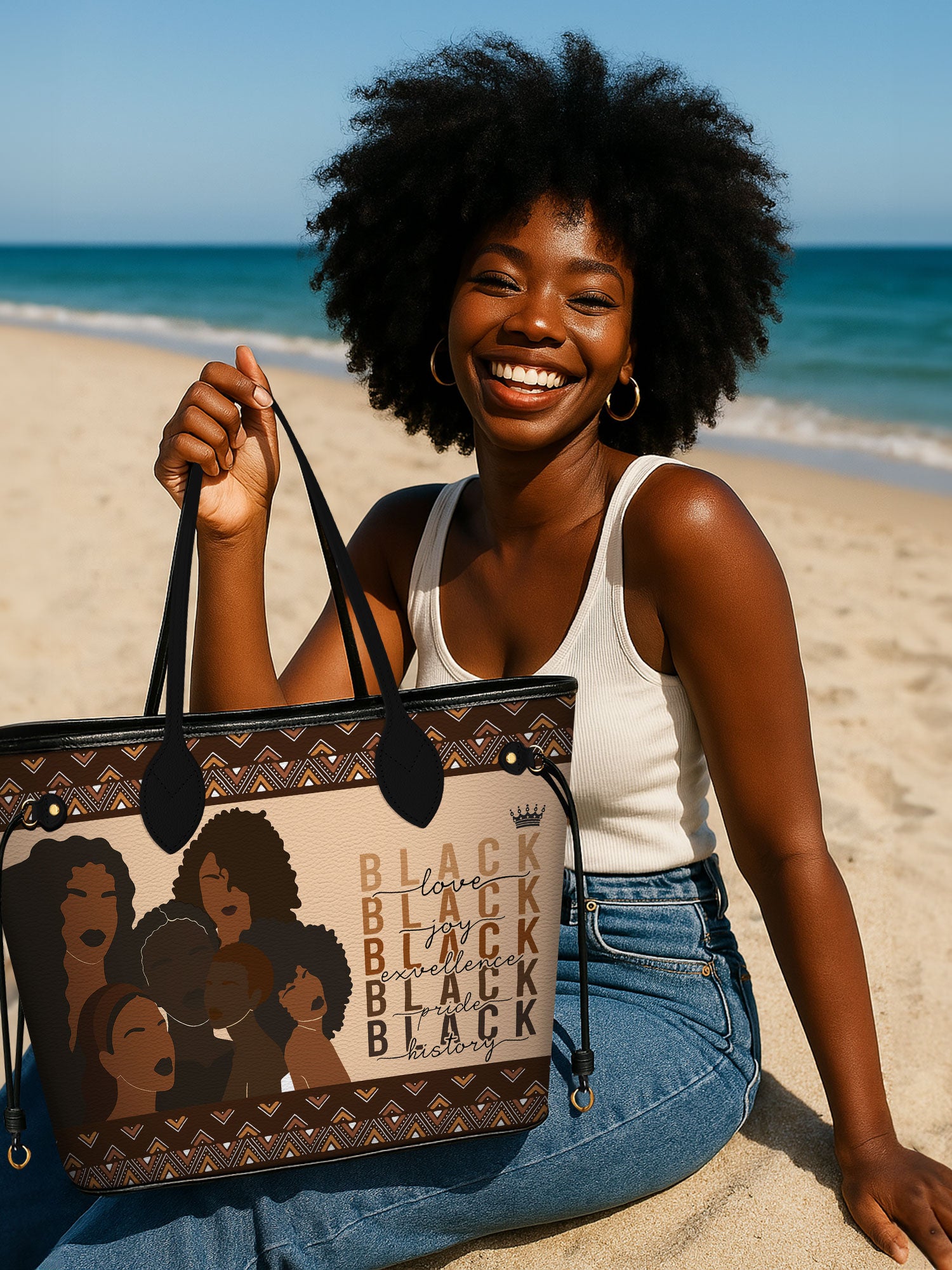 Love Joy History Classic Shopper Tote