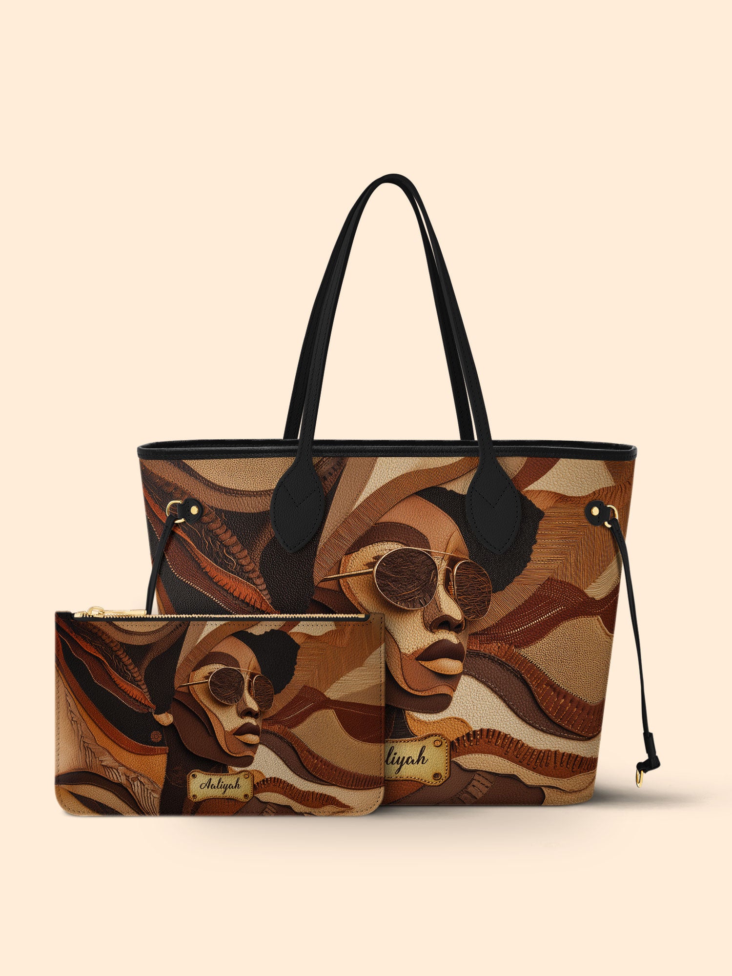 Timeless Melanin Classic Shopper Tote