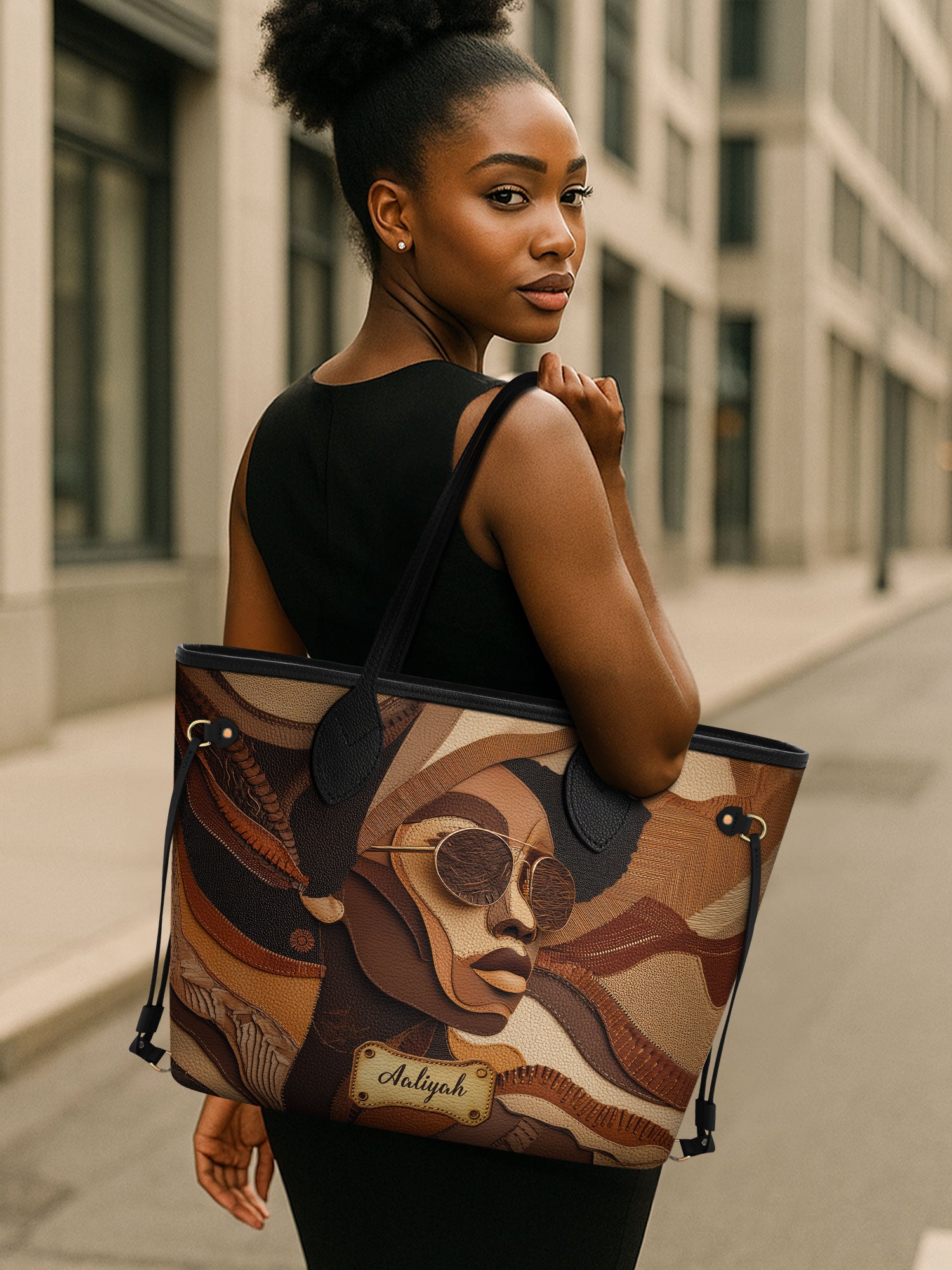 Timeless Melanin Classic Shopper Tote