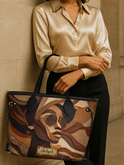 Timeless Melanin Classic Shopper Tote