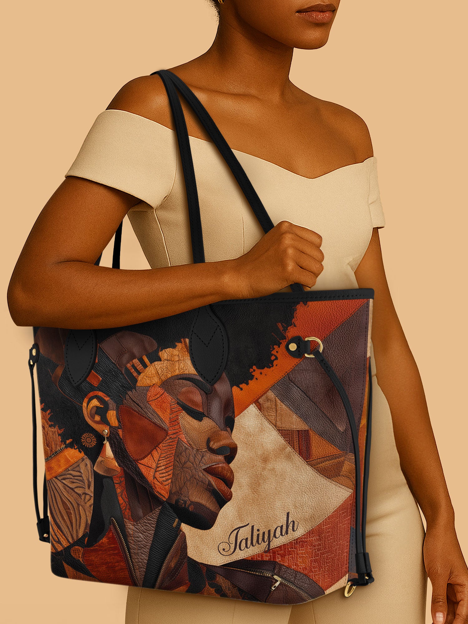 Afro Radiance Classic Shopper Tote