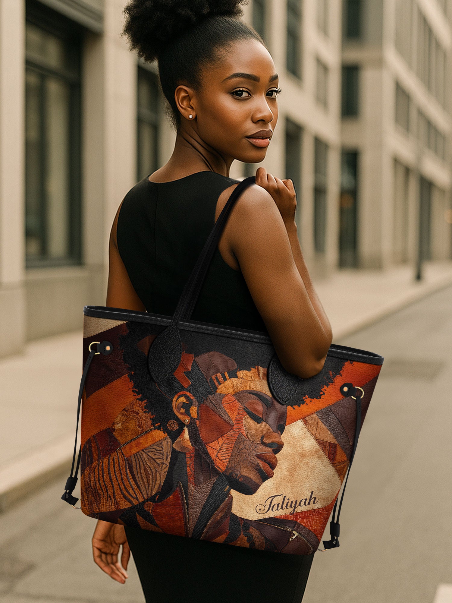 Afro Radiance Classic Shopper Tote