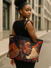 Afro Radiance Classic Shopper Tote