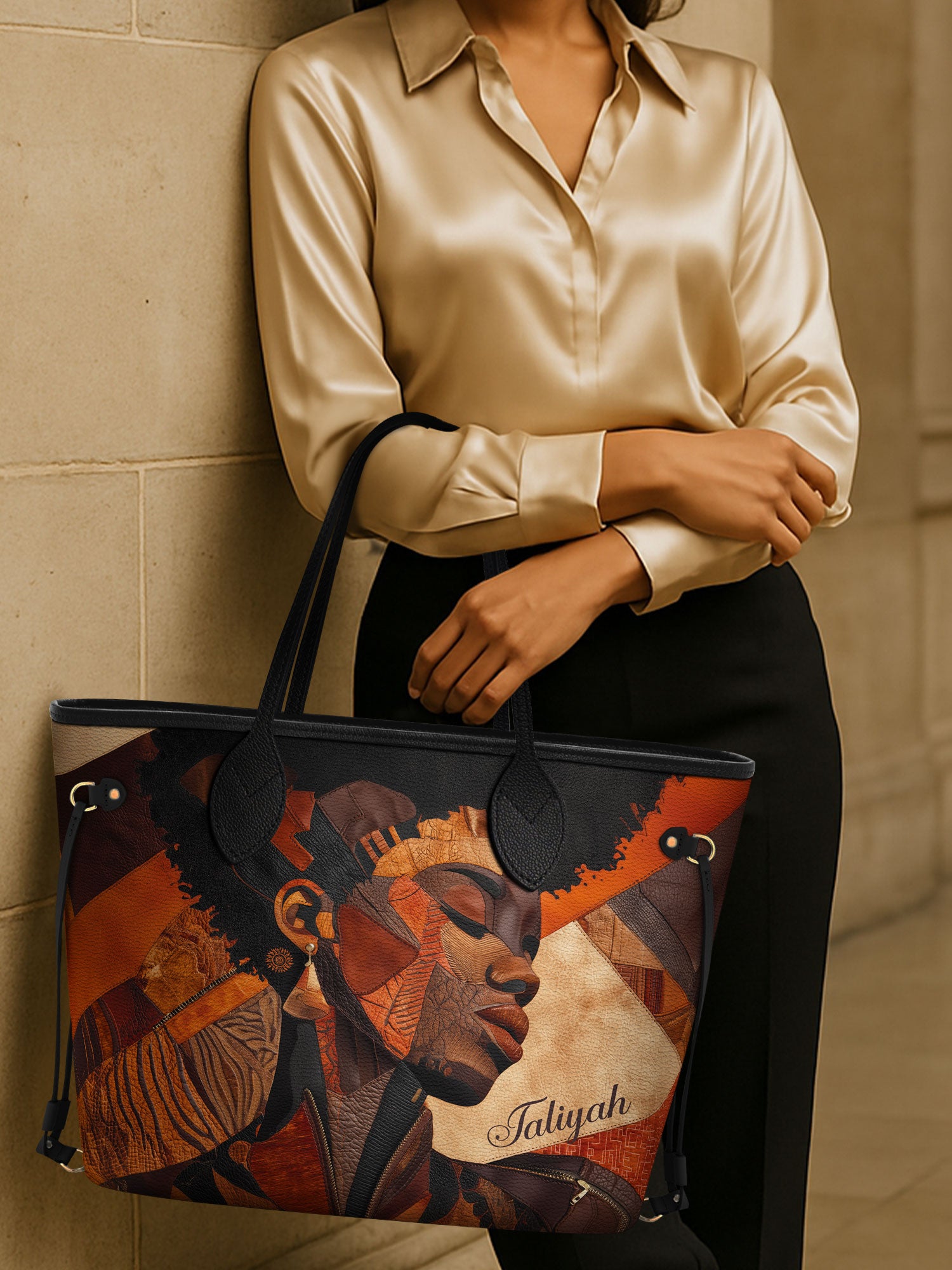 Afro Radiance Classic Shopper Tote