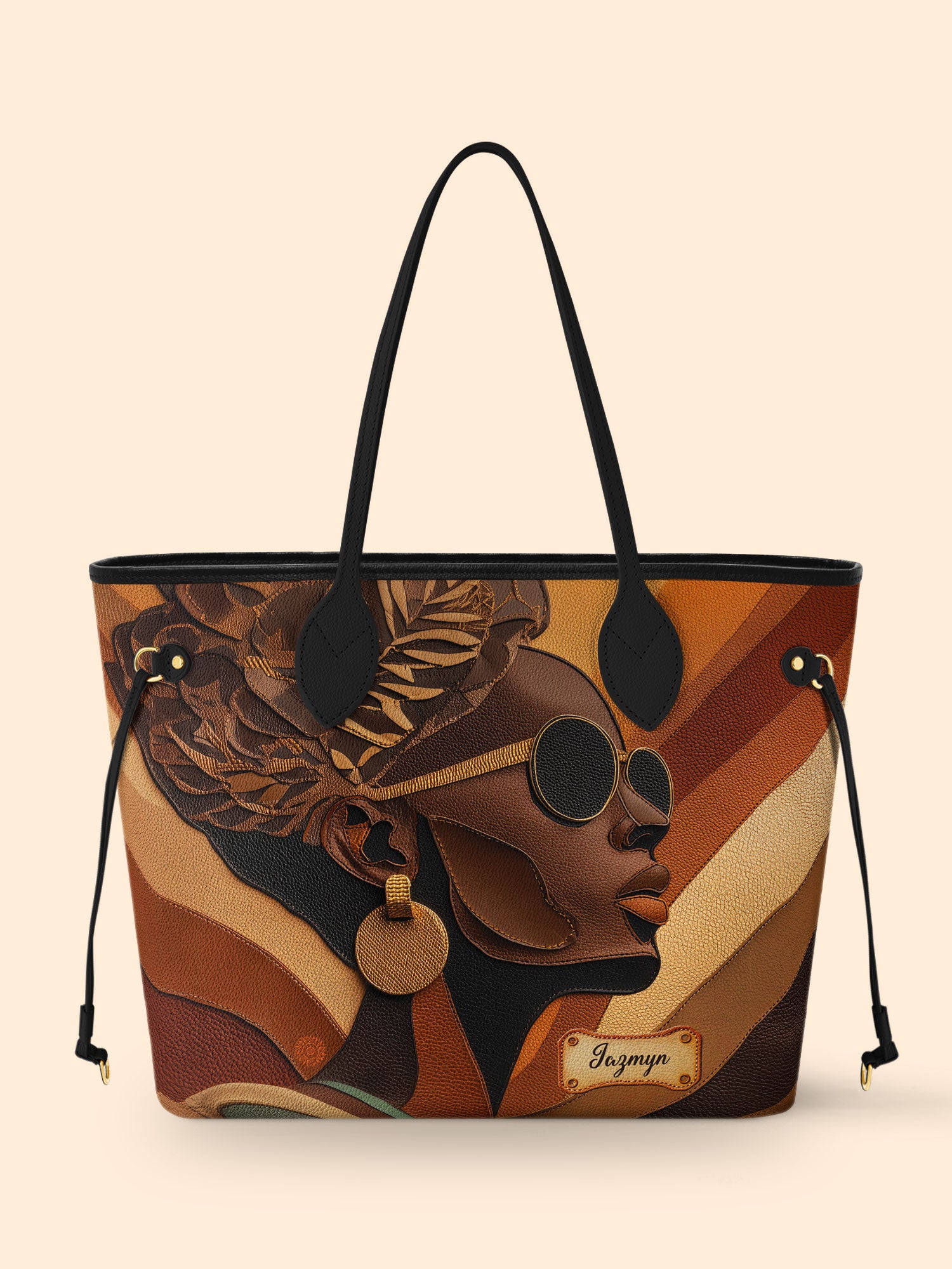 Golden Gaze Classic Shopper Tote