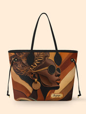 Golden Gaze Classic Shopper Tote