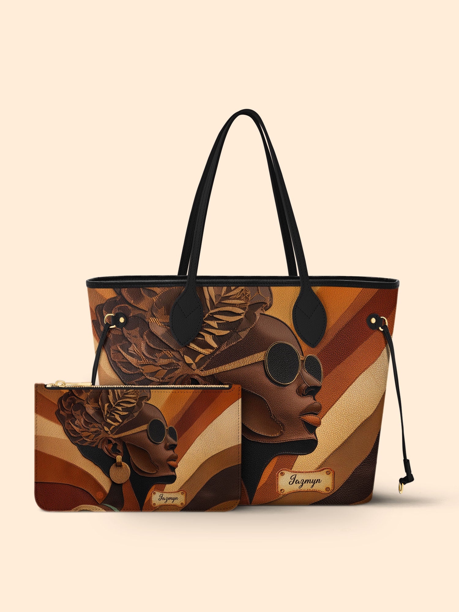 Golden Gaze Classic Shopper Tote