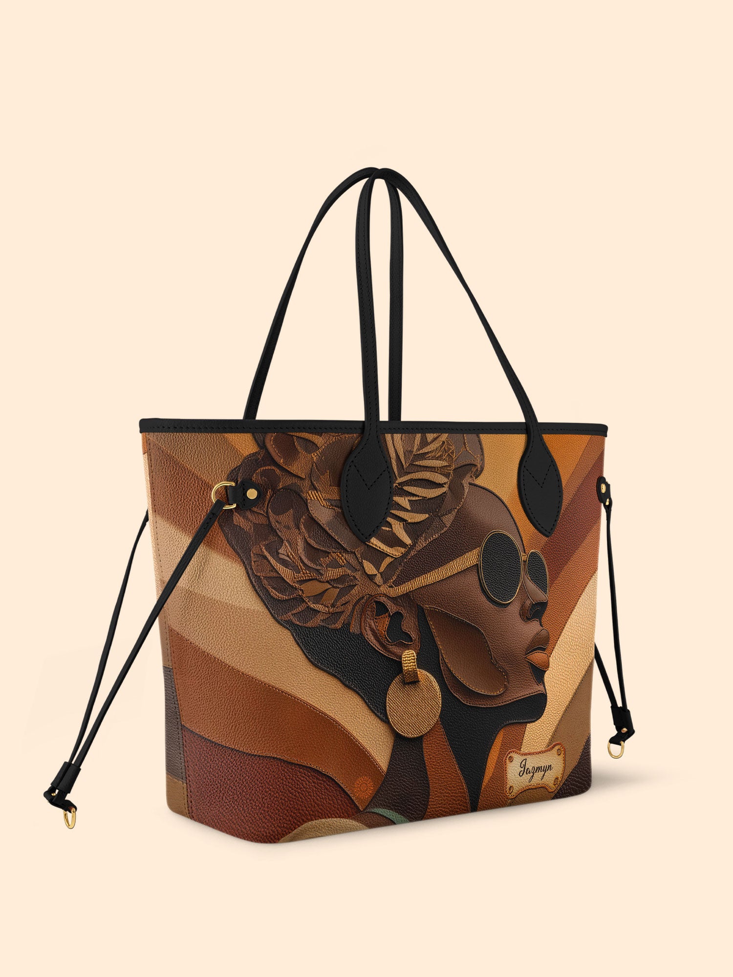 Golden Gaze Classic Shopper Tote