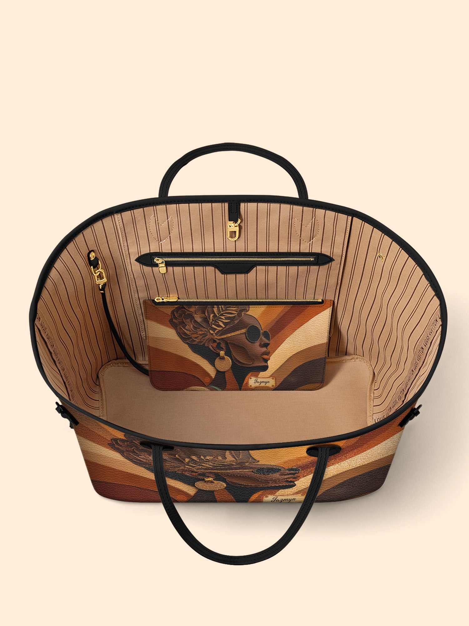 Golden Gaze Classic Shopper Tote