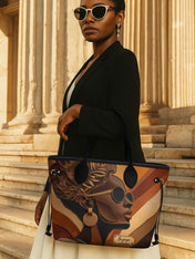 Golden Gaze Classic Shopper Tote