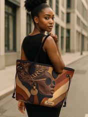Golden Gaze Classic Shopper Tote