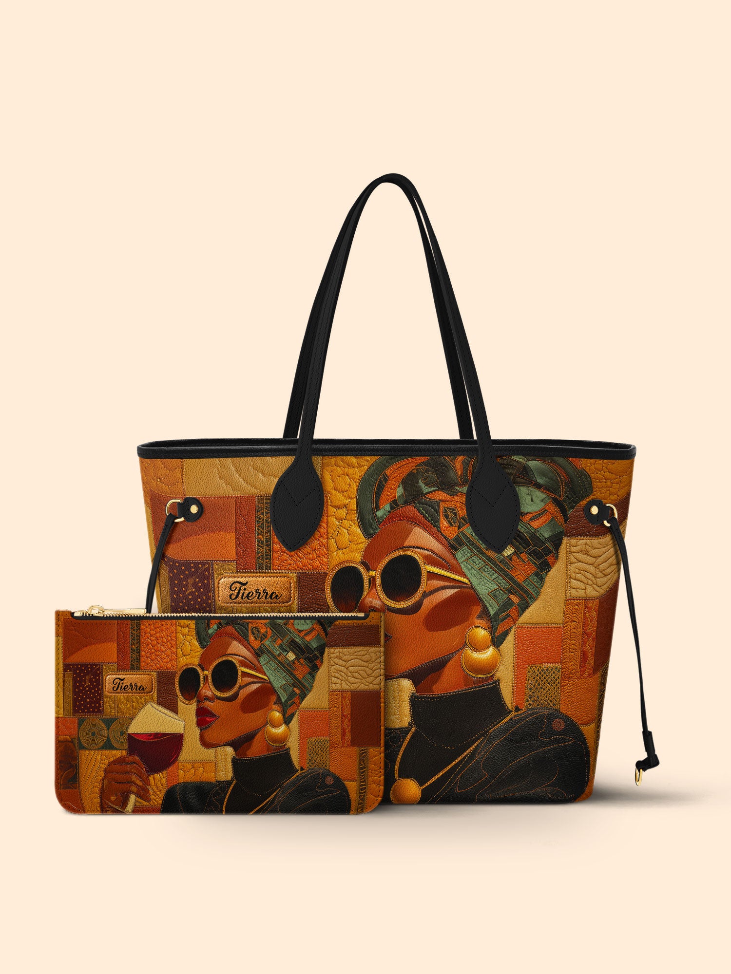 Melanin Queen Classic Shopper Tote