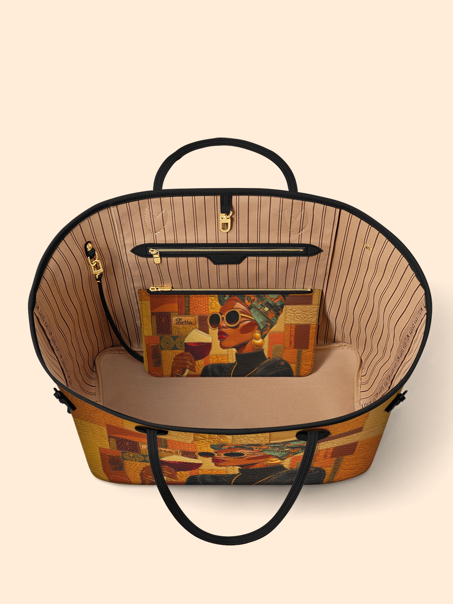 Melanin Queen Classic Shopper Tote