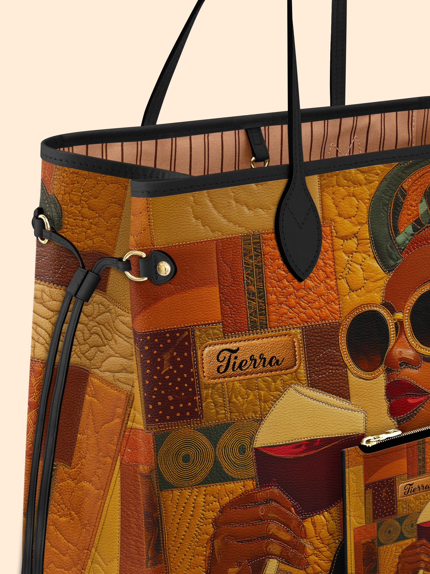 Melanin Queen Classic Shopper Tote