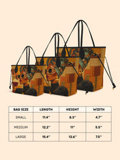 Melanin Queen Classic Shopper Tote