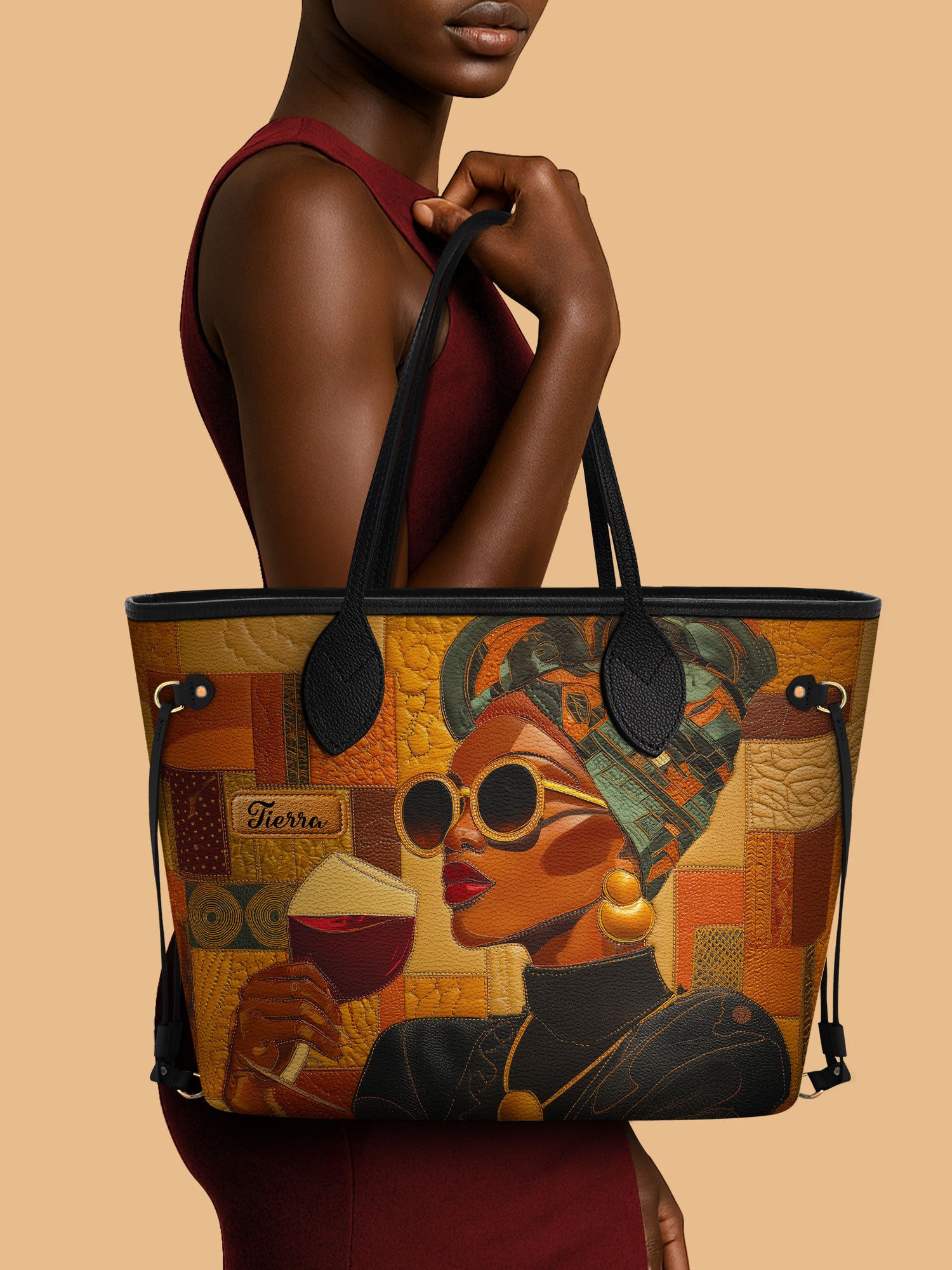Melanin Queen Classic Shopper Tote