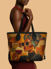 Melanin Queen Classic Shopper Tote