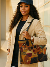 Melanin Queen Classic Shopper Tote