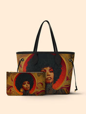 Melanin Muse Classic Shopper Tote QR0XD002