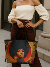 Melanin Muse Classic Shopper Tote QR0XD002