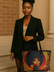 Melanin Muse Classic Shopper Tote QR0XD002