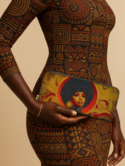 Melanin Muse Slimline Zippy Wallet QR0XD003