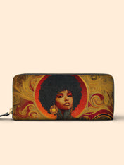 Melanin Muse Slimline Zippy Wallet QR0XD003