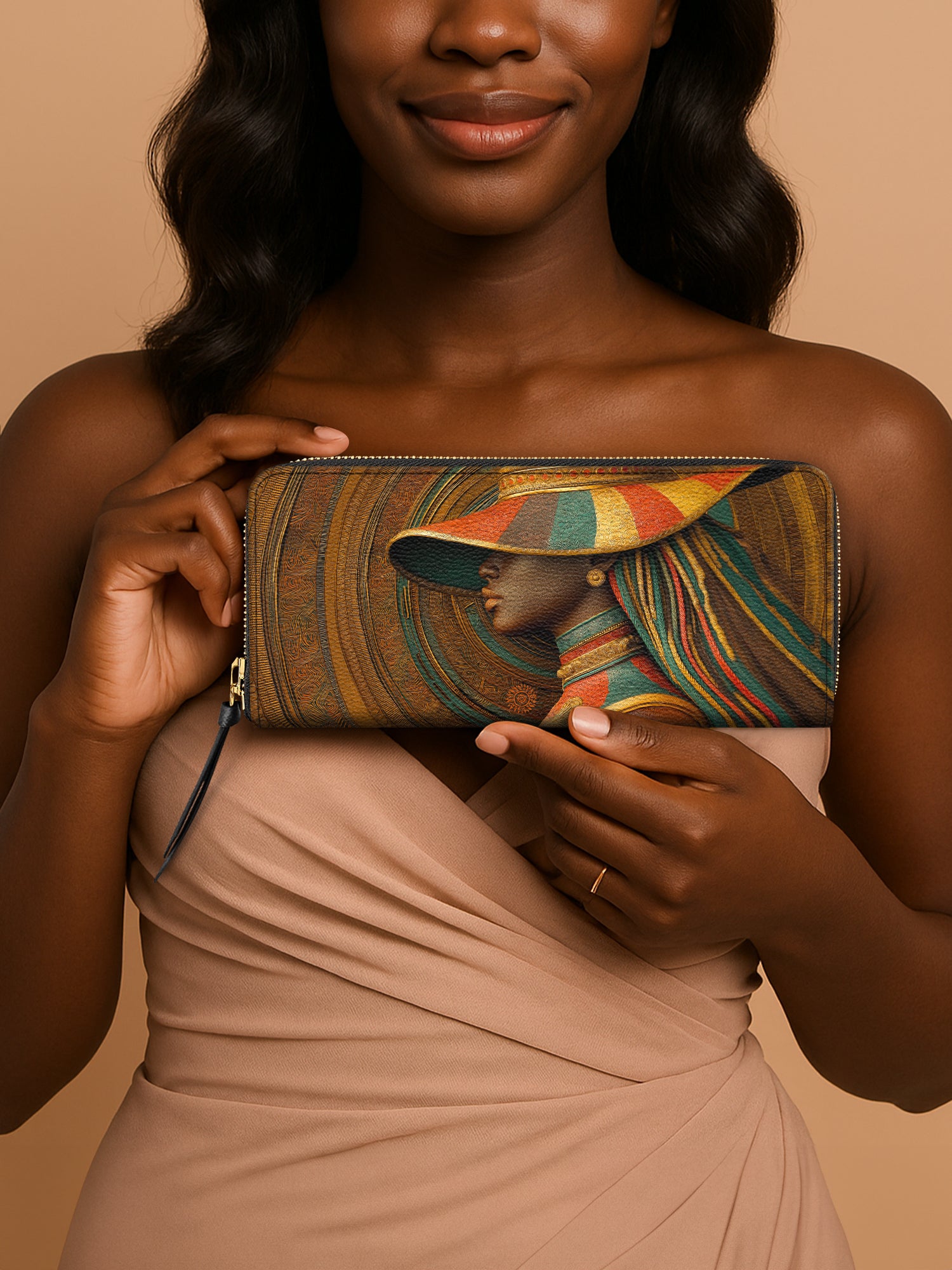 Veiled Pride Slimline Zippy Wallet QR0TV024