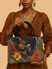 Golden Silence Premium Leather Handbag QR0XD137