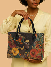 Golden Silence Premium Leather Handbag QR0XD137