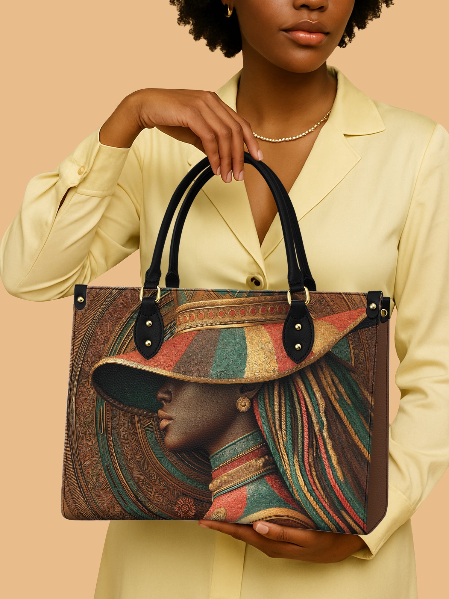 Veiled Pride Premium Leather Handbag QR0TV023