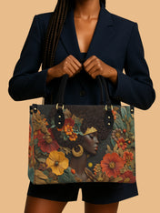 Golden Silence Premium Leather Handbag QR0XD137